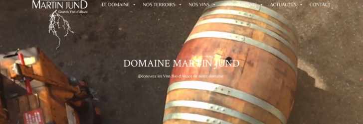 [RÉALISATION] Vins Bio d'Alsace Jund